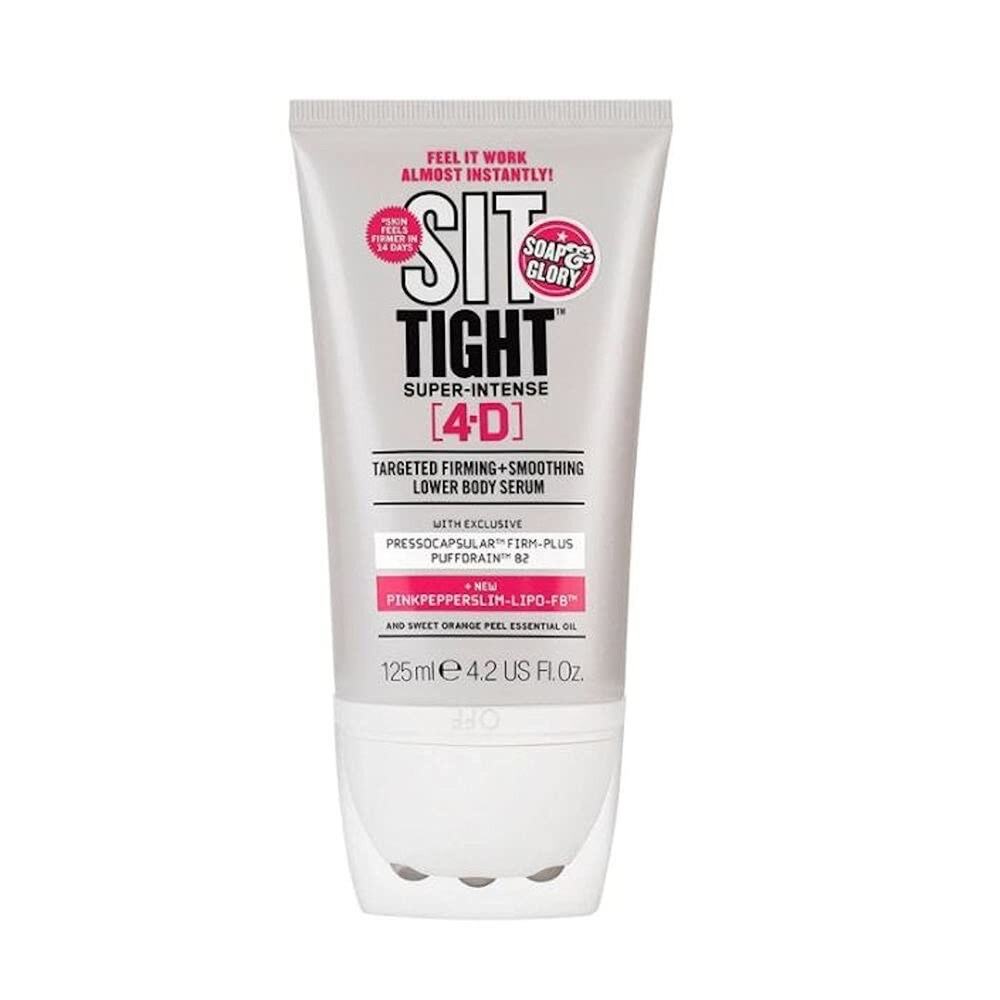 Soap & Glory Sit Tight 4D Firming + Smoothing Body Serum 4.2 fl oz 125mL NEW